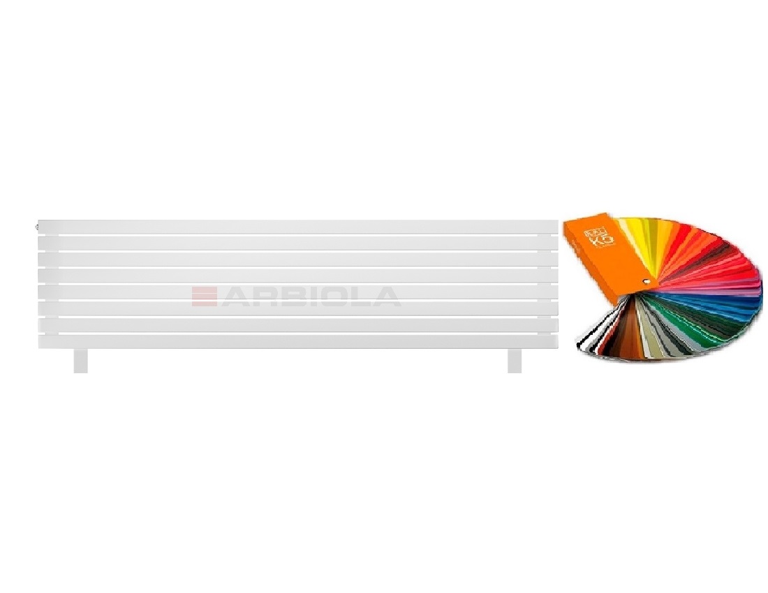 Arbiola Gorizont Liner HZ 2000-63-08 секции цветной горизонтальный радиатор c боковым подключением с ножками Arbiola Gorizont Liner HZ 2000-63-08 секции цветной горизонтальный радиатор c боковым подключением с ножками