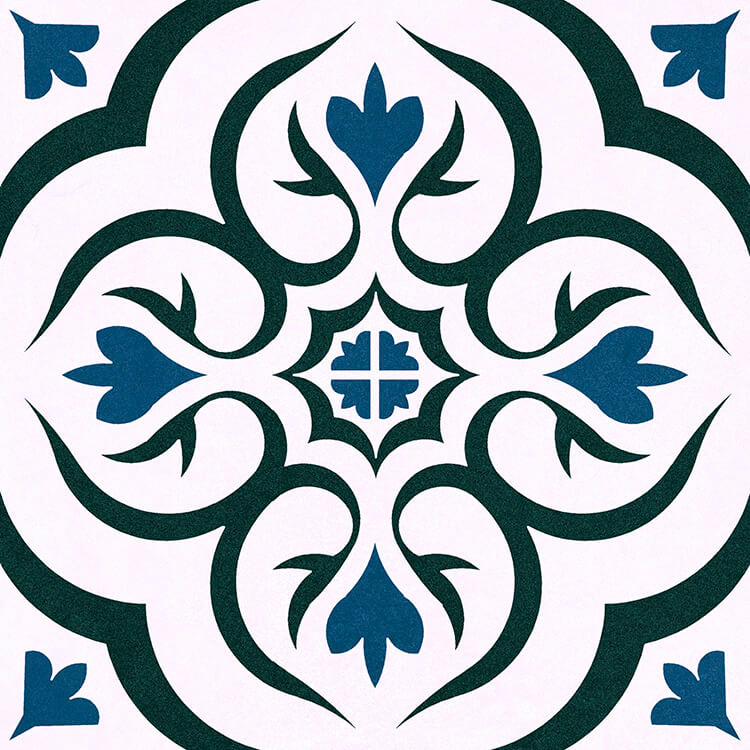 Halcon Hidraulicos Harrogate White 33,3x33,3 см напольная плитка