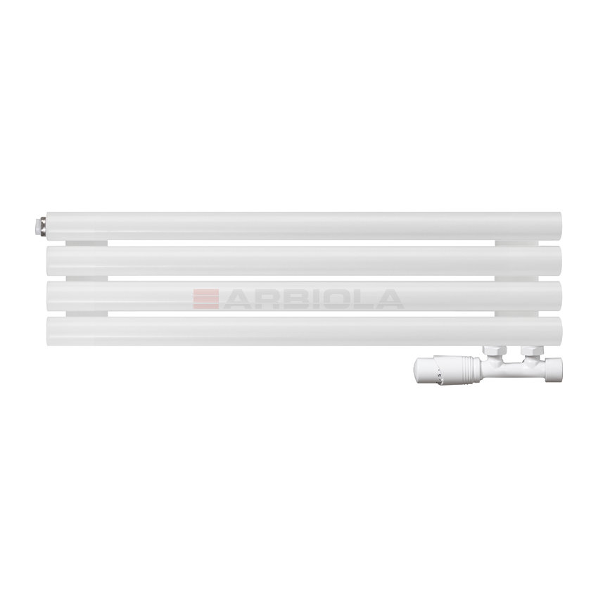 Arbiola Gorizont Iris V 1000-42-04 секции белый горизонтальный радиатор c нижним подключением Arbiola Gorizont Iris V 1000-42-04 секции белый горизонтальный радиатор c нижним подключением