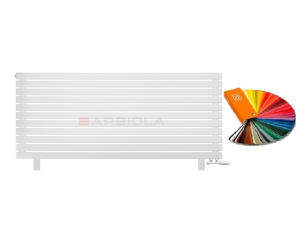 Arbiola Gorizont Liner VZ 1750-36-11 секции цветной горизонтальный радиатор c нижним подключением с ножками Arbiola Gorizont Liner VZ 1750-36-11 секции цветной горизонтальный радиатор c нижним подключением с ножками