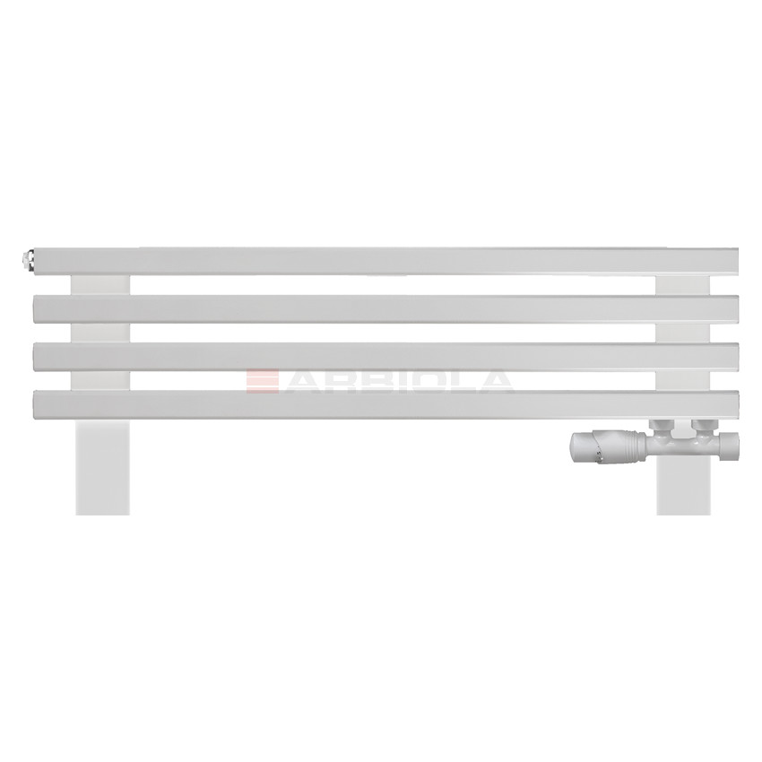Arbiola Gorizont Compact VZ 700-63-04 секции белый горизонтальный радиатор c нижним подключением с ножками Arbiola Gorizont Compact VZ 700-63-04 секции белый горизонтальный радиатор c нижним подключением с ножками