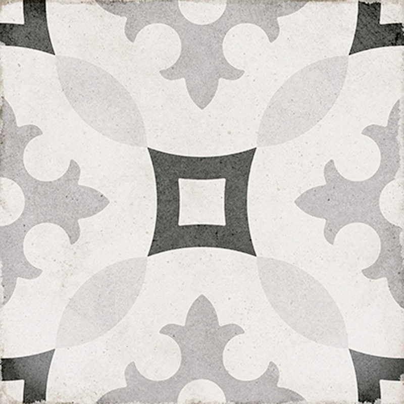 Equipe Art Nouveau Karlsplatz Grey 20x20 см Напольная плитка