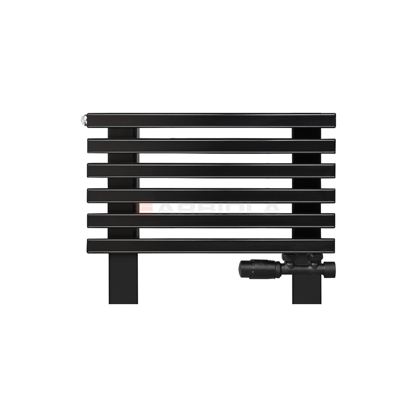 Arbiola Gorizont Compact VZ 500-63-06 секции черный горизонтальный радиатор c нижним подключением с ножками Arbiola Gorizont Compact VZ 500-63-06 секции черный горизонтальный радиатор c нижним подключением с ножками