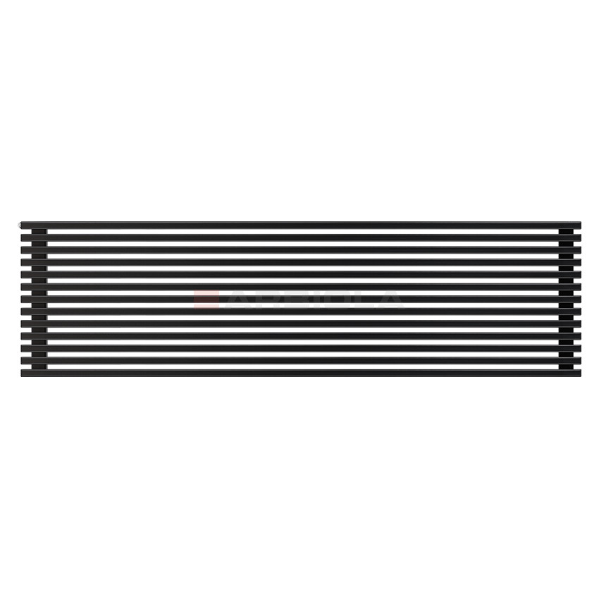 Arbiola Gorizont Compact H 2500-63-13 секции черный горизонтальный радиатор c боковым подключением Arbiola Gorizont Compact H 2500-63-13 секции черный горизонтальный радиатор c боковым подключением