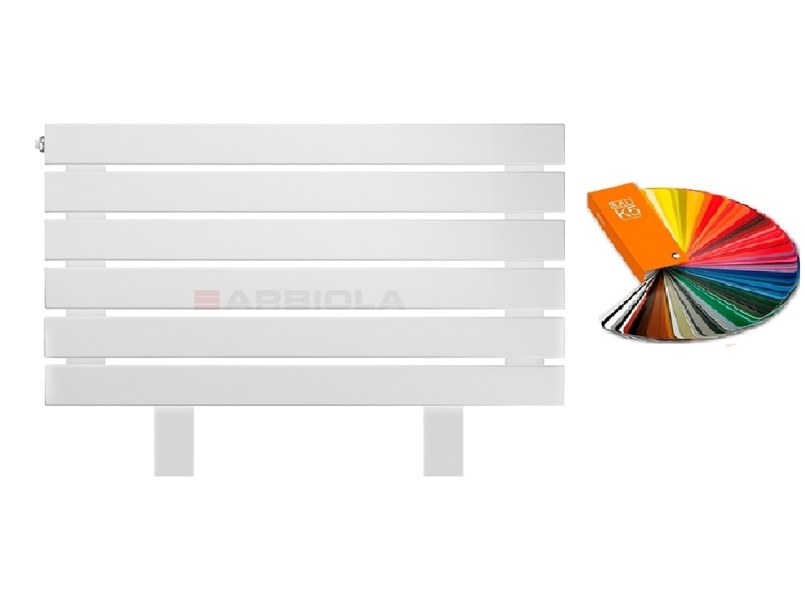 Arbiola Gorizont Liner HZ 1000-63-06 секции цветной горизонтальный радиатор c боковым подключением с ножками