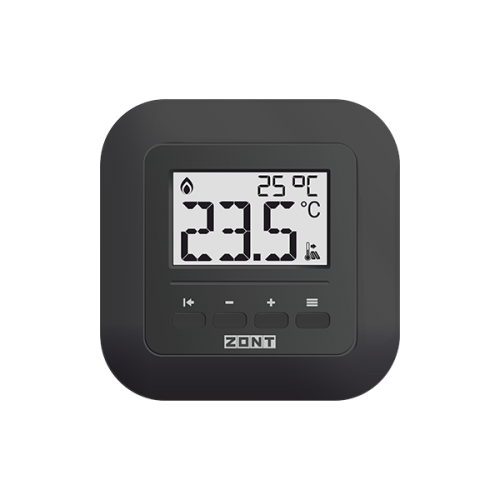 ZONT МЛ-232 (RS-485) Комнатный термостат black