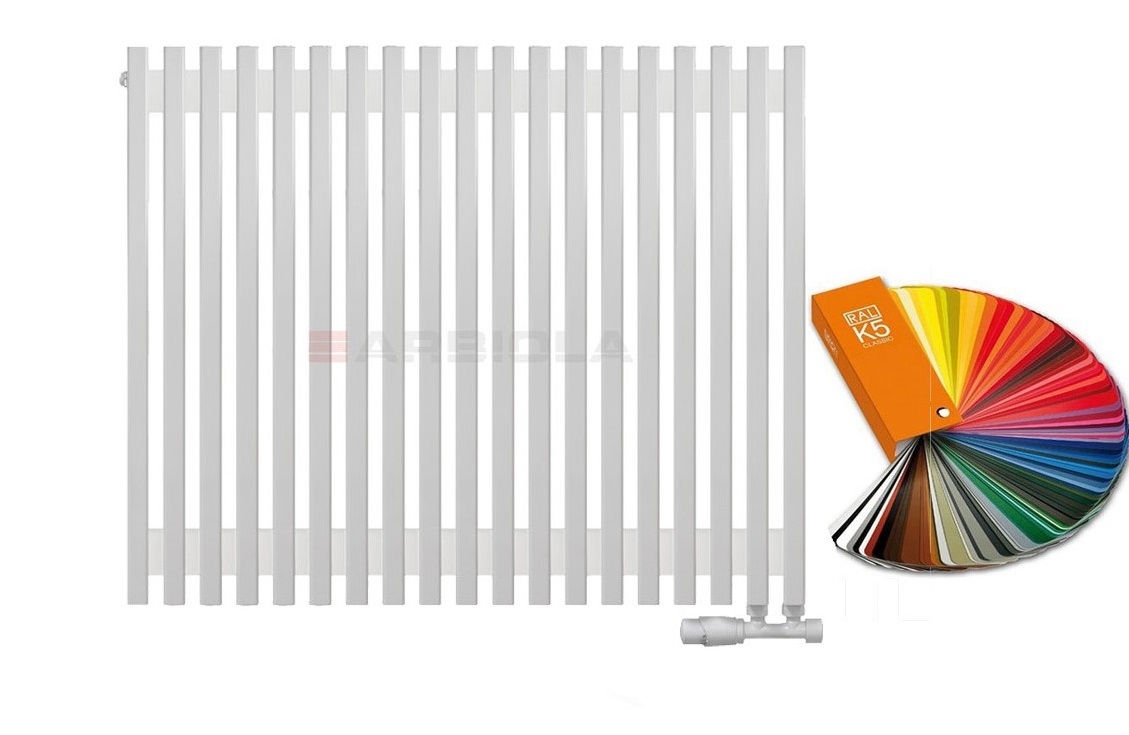 Arbiola Compact V 750-63-19 секции цветной вертикальный радиатор c нижним подключением Arbiola Compact V 750-63-19 секции цветной вертикальный радиатор c нижним подключением