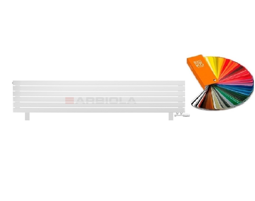 Arbiola Gorizont Liner VZ 2200-63-06 секции цветной горизонтальный радиатор c нижним подключением с ножками Arbiola Gorizont Liner VZ 2200-63-06 секции цветной горизонтальный радиатор c нижним подключением с ножками