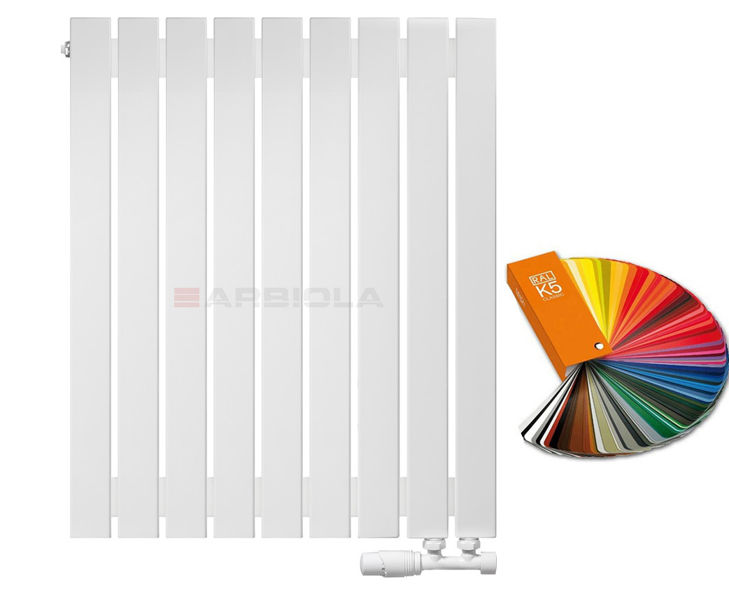 Arbiola Liner V 750-36-09 секции цветной вертикальный радиатор c нижним подключением Arbiola Liner V 750-36-09 секции цветной вертикальный радиатор c нижним подключением