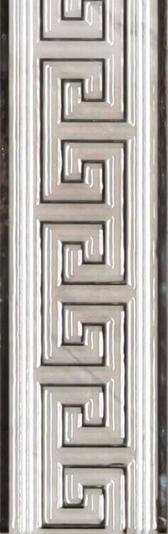 Ape Ceramica Rex Cenefa Coliseum Silver 8x25 см Бордюр Ape Ceramica Rex Cenefa Coliseum Silver 8x25 см Бордюр