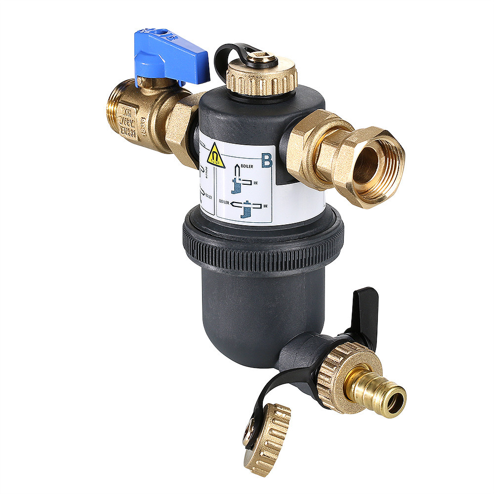 Valtec 3/4" Фильтр-дешламатор с пластиковым корпусом VT.380.B.05 Valtec 3/4" Фильтр-дешламатор с пластиковым корпусом VT.380.B.05