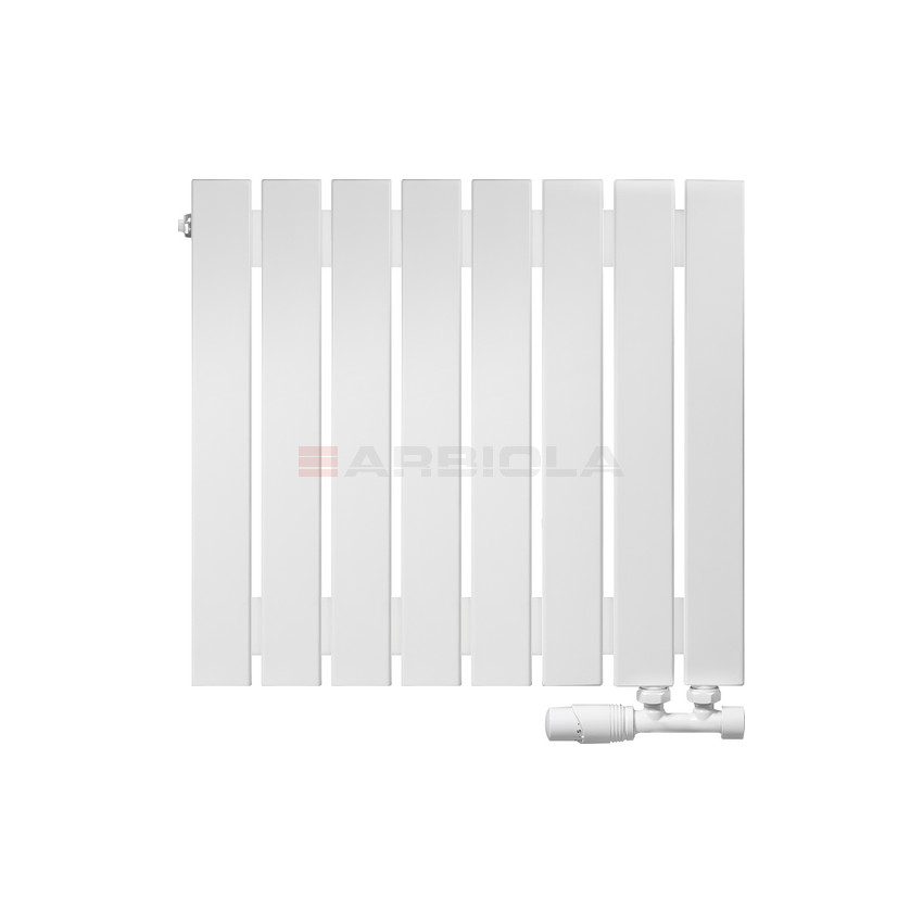 Arbiola Liner V 500-36-08 белый секции вертикальный радиатор c нижним подключением Arbiola Liner V 500-36-08 белый секции вертикальный радиатор c нижним подключением