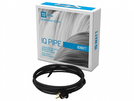 Готовый комплект для защиты трубопровода от замерзания IQWATT IQ PIPE 2 м Готовый комплект для защиты трубопровода от замерзания IQWATT IQ PIPE 2 м