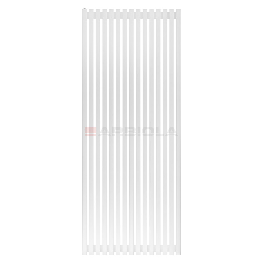 Arbiola Ritmo H 2200-40-15 секции белый вертикальный радиатор c боковым подключением