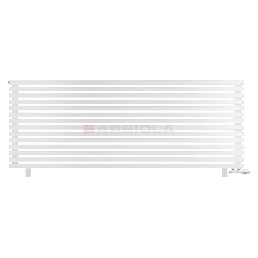 Arbiola Gorizont Ritmo VZ 2200-40-14 секций белый горизонтальный радиатор c нижним подключением (на ножках) Arbiola Gorizont Ritmo VZ 2200-40-14 секций белый горизонтальный радиатор c нижним подключением (на ножках)