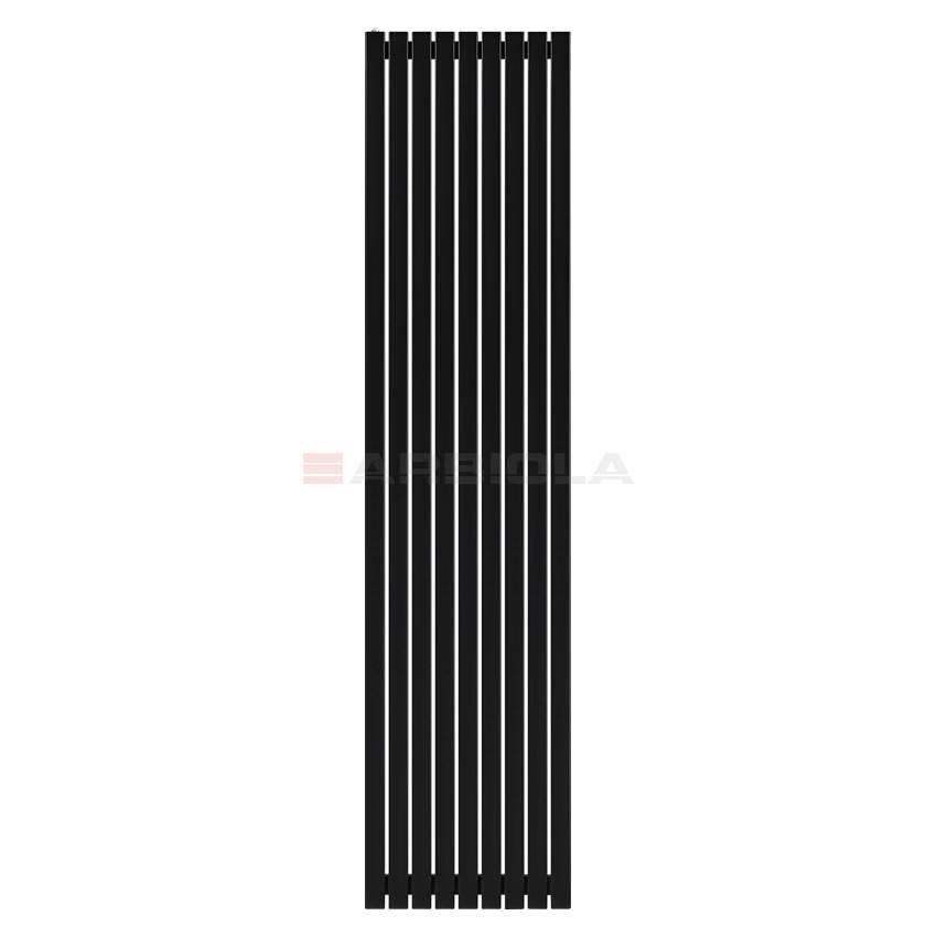 Arbiola Mono H 2500-60-09 секции черный вертикальный радиатор c боковым подключением Arbiola Mono H 2500-60-09 секции черный вертикальный радиатор c боковым подключением