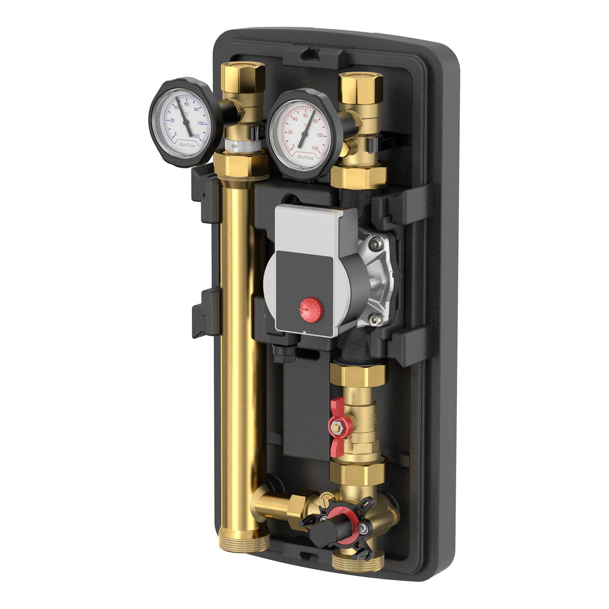 Meibes Насосная группа MeiFlow TOP S MC-L DN25 без насоса M66935EA Meibes Насосная группа MeiFlow TOP S MC-L DN25 без насоса M66935EA