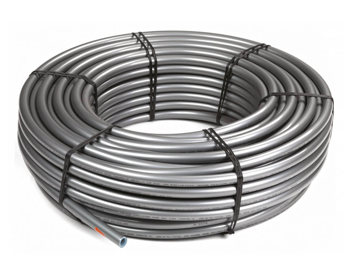STOUT PEX-a 16х2,2 (20м) труба из сшитого полиэтилена серая STOUT PEX-a 16х2,2 (20м) труба из сшитого полиэтилена серая
