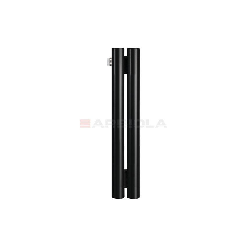 Arbiola Iris 42 H 500-42-02 секции черный вертикальный радиатор c боковым подключением Arbiola Iris 42 H 500-42-02 секции черный вертикальный радиатор c боковым подключением