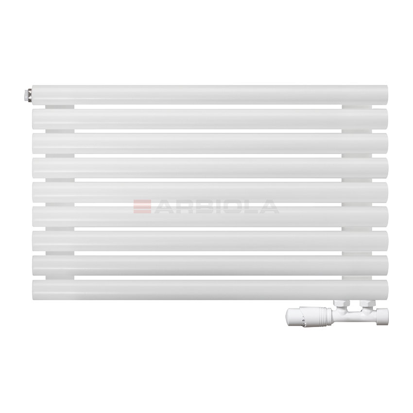 Arbiola Gorizont Iris V 1000-42-09 секции белый горизонтальный радиатор c нижним подключением Arbiola Gorizont Iris V 1000-42-09 секции белый горизонтальный радиатор c нижним подключением