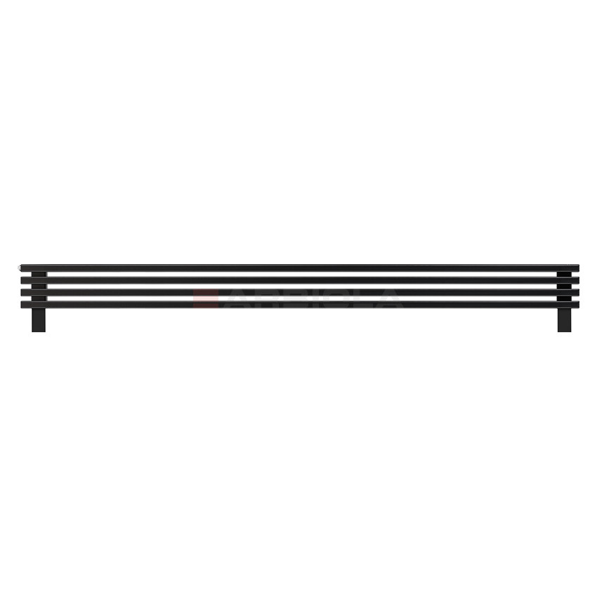 Arbiola Gorizont Compact HZ 2500-63-04 секции черный горизонтальный радиатор c боковым подключением с ножками