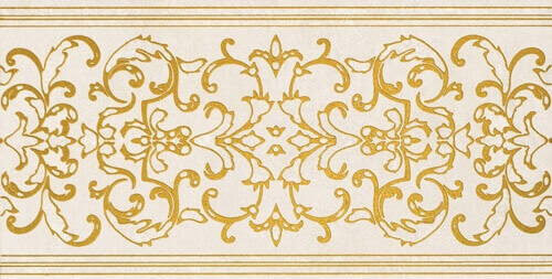 Gardenia Orchidea Canova Fascia Decorata Bianco 25x50 см Бордюр Gardenia Orchidea Canova Fascia Decorata Bianco 25x50 см Бордюр