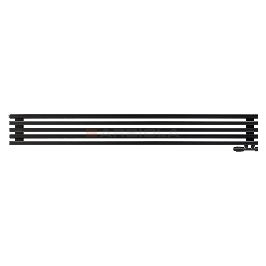 Arbiola Gorizont Compact V 1750-63-05 секции черный горизонтальный радиатор c нижним подключением Arbiola Gorizont Compact V 1750-63-05 секции черный горизонтальный радиатор c нижним подключением