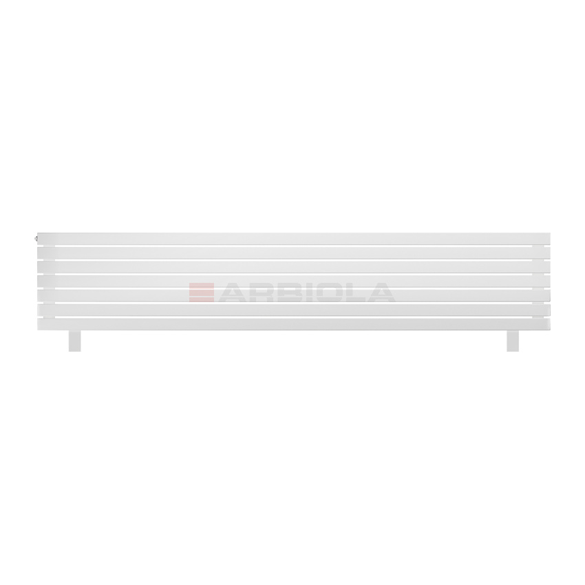 Arbiola Gorizont Liner HZ 2500-36-07 секции белый горизонтальный радиатор c боковым подключением с ножками Arbiola Gorizont Liner HZ 2500-36-07 секции белый горизонтальный радиатор c боковым подключением с ножками