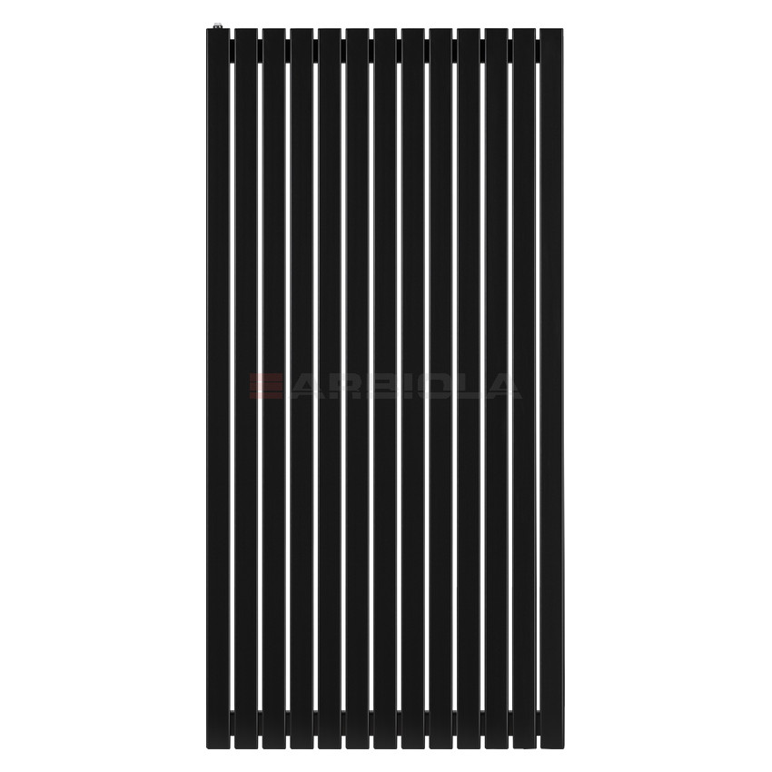 Arbiola Liner H 1500-36-13 секции черный вертикальный радиатор c боковым подключением Arbiola Liner H 1500-36-13 секции черный вертикальный радиатор c боковым подключением