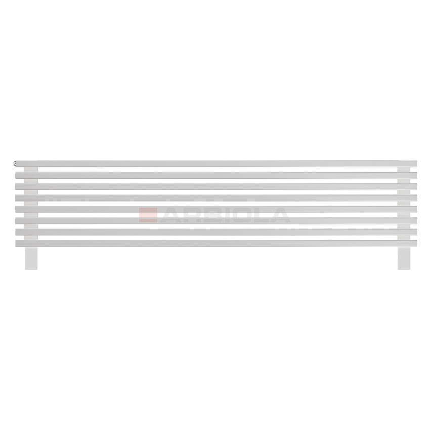 Arbiola Gorizont Compact HZ 1800-63-08 секции белый горизонтальный радиатор c боковым подключением с ножками Arbiola Gorizont Compact HZ 1800-63-08 секции белый горизонтальный радиатор c боковым подключением с ножками