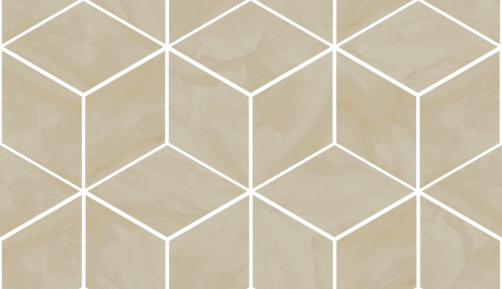 Versace Marble Mos.T3-3D Beige 17x29,1 см Настенная плитка
