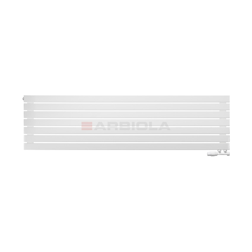 Arbiola Gorizont Liner V 1800-36-07 секции белый горизонтальный радиатор c нижним подключением Arbiola Gorizont Liner V 1800-36-07 секции белый горизонтальный радиатор c нижним подключением