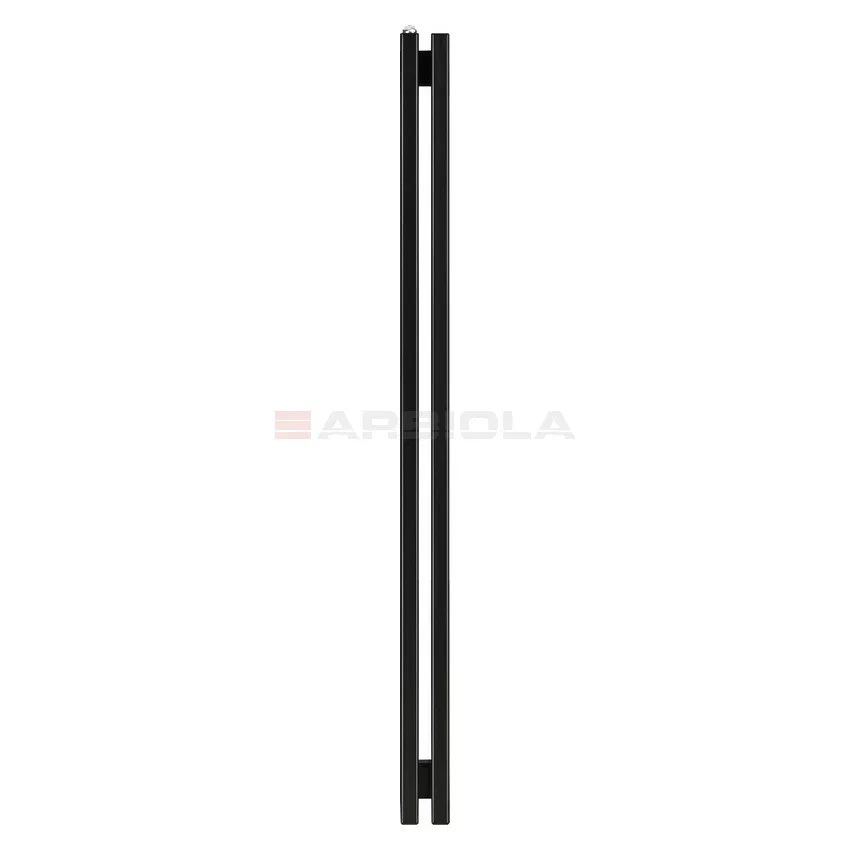 Arbiola Compact H 1200-63-02 секции черный вертикальный радиатор c боковым подключением Arbiola Compact H 1200-63-02 секции черный вертикальный радиатор c боковым подключением