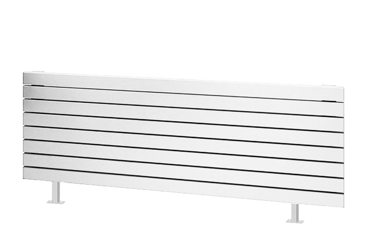 Arbiola Gorizont Liner HZ 750-63-08 секции белый горизонтальный радиатор c боковым подключением с ножками