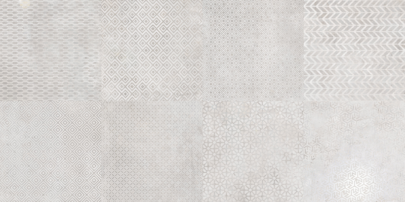 Ceracasa Ceramica Deco Titan Silver 49.1x98,2 Настенная плитка