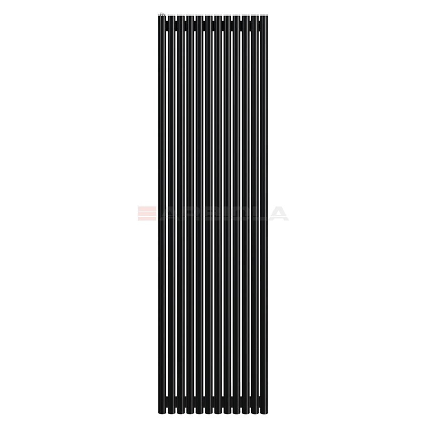 Arbiola Iris 42 H 2000-42-12 секции черный вертикальный радиатор c боковым подключением