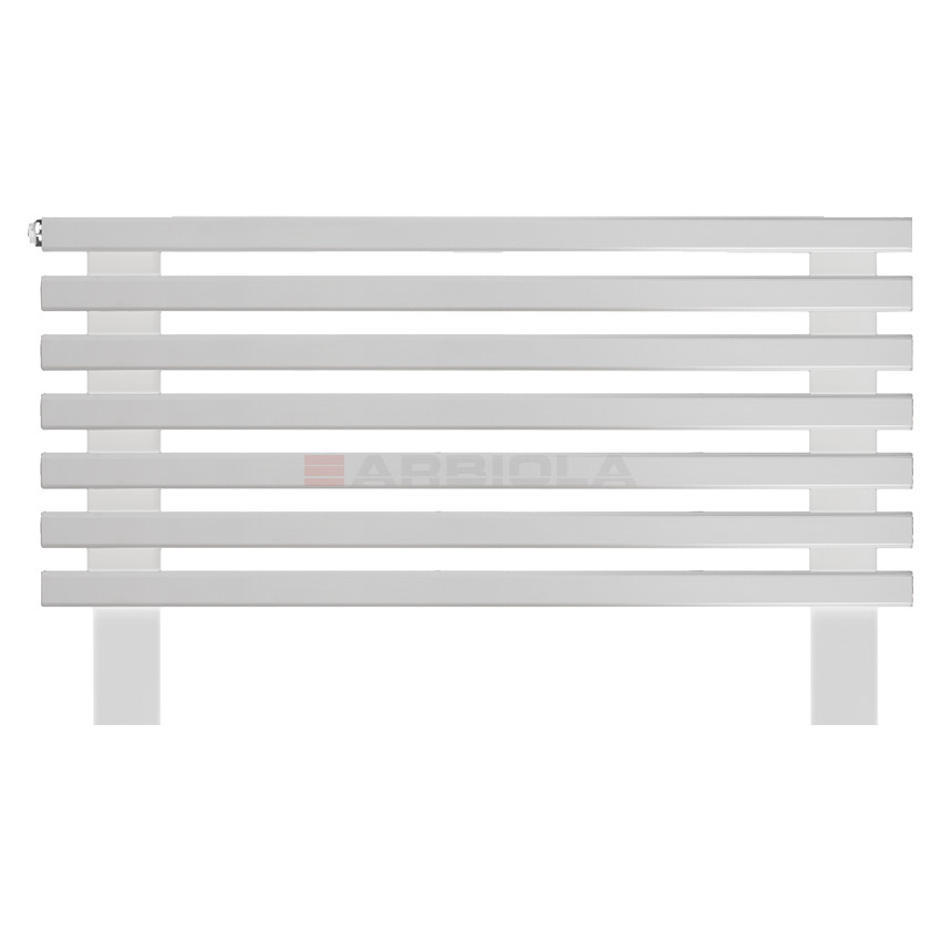 Arbiola Gorizont Compact HZ 1000-63-07 секции белый горизонтальный радиатор c боковым подключением с ножками