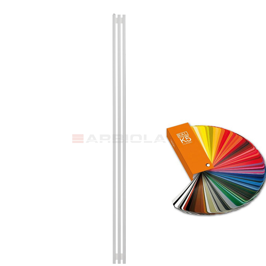 Arbiola Compact H 2500-63-03 секции цветной вертикальный радиатор c боковым подключением Arbiola Compact H 2500-63-03 секции цветной вертикальный радиатор c боковым подключением