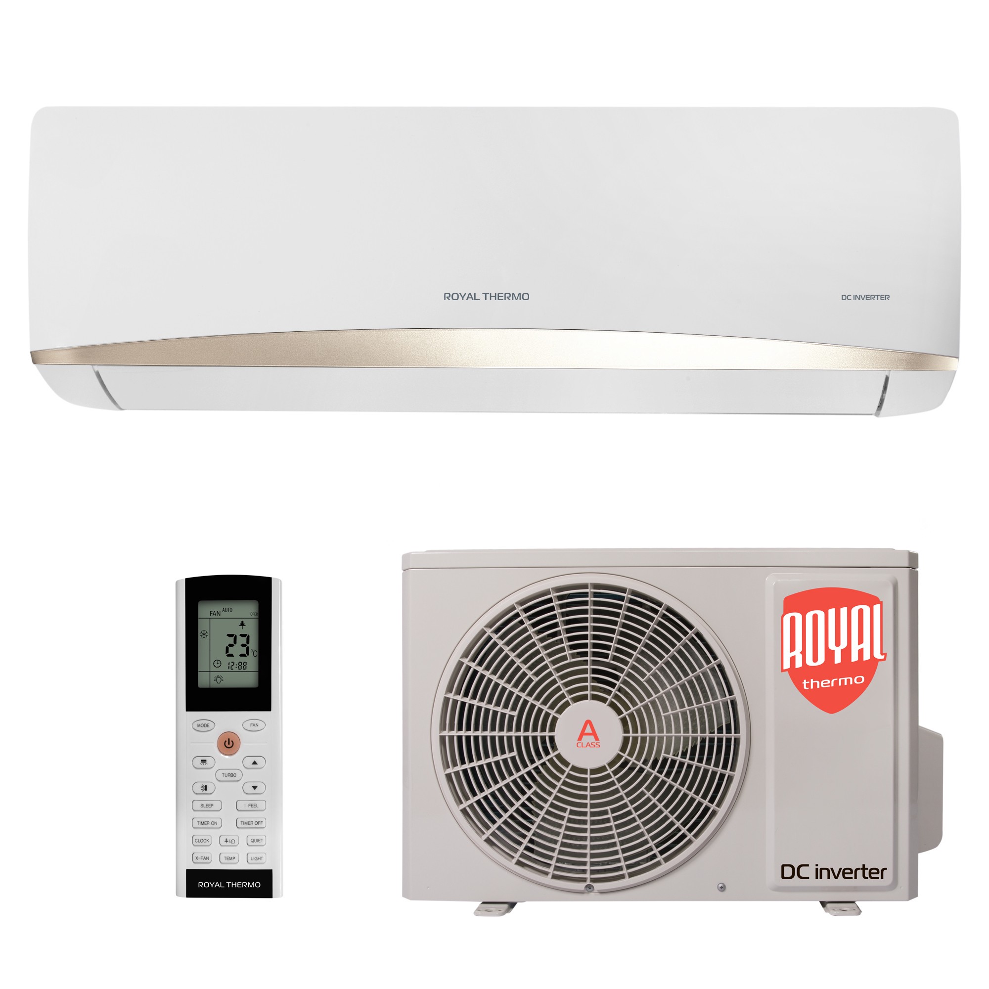 Royal Thermo Сплит-система инверторного типа Perfecto DC RTPI-12HN8 комплект Royal Thermo Сплит-система инверторного типа Perfecto DC RTPI-12HN8 комплект