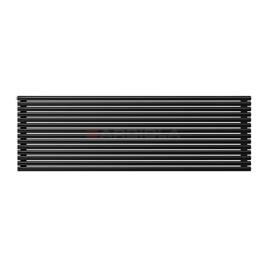 Arbiola Gorizont Iris H 2000-42-14 секции черный горизонтальный радиатор c боковым подключением Arbiola Gorizont Iris H 2000-42-14 секции черный горизонтальный радиатор c боковым подключением