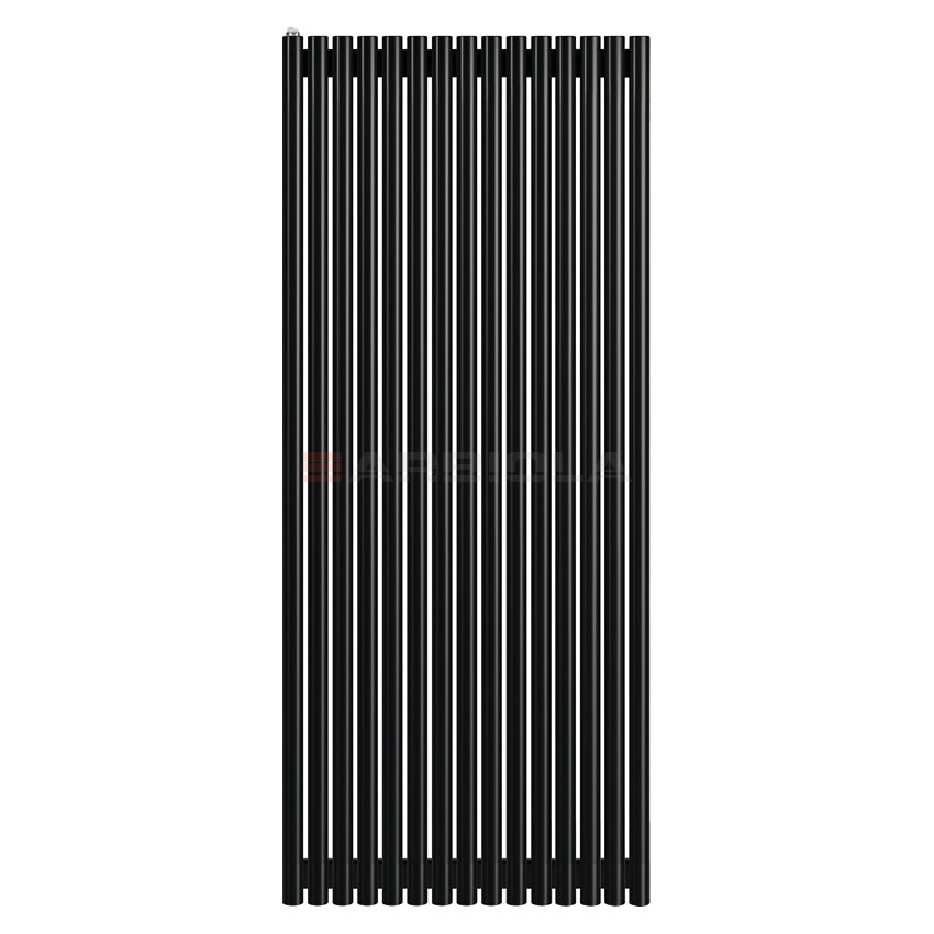 Arbiola Iris 42 H 1750-42-15 секции черный вертикальный радиатор c боковым подключением Arbiola Iris 42 H 1750-42-15 секции черный вертикальный радиатор c боковым подключением
