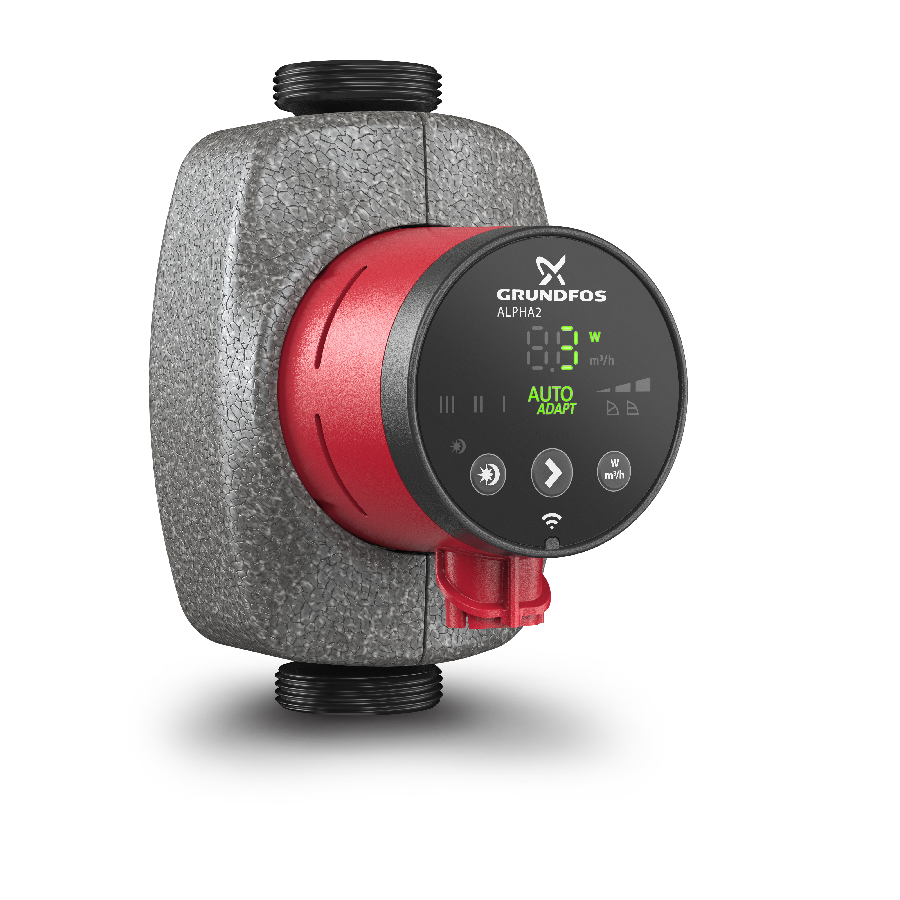 Grundfos ALPHA2 25-80 (с гайками) Циркуляционный насос Grundfos ALPHA2 25-80 (с гайками) Циркуляционный насос