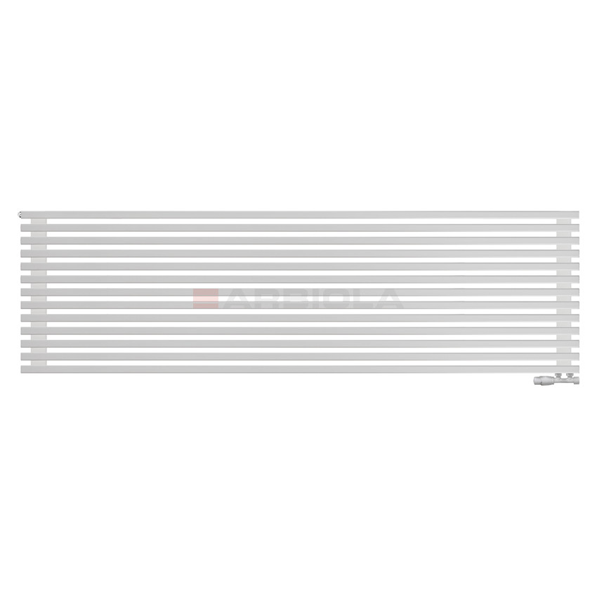 Arbiola Gorizont Compact V 2500-63-13 секции белый горизонтальный радиатор c нижним подключением Arbiola Gorizont Compact V 2500-63-13 секции белый горизонтальный радиатор c нижним подключением