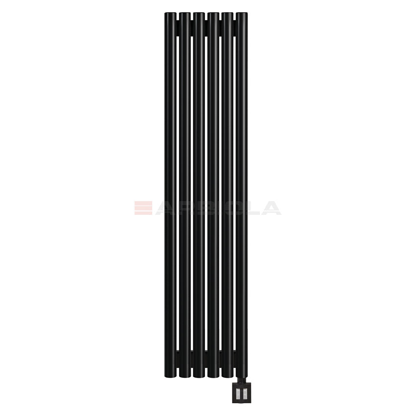 Arbiola Iris 42 EV 1000-42-06 секции черный электрический полотенцесушитель Arbiola Iris 42 EV 1000-42-06 секции черный электрический полотенцесушитель