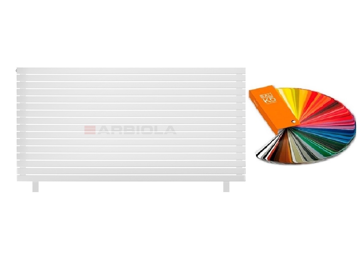 Arbiola Gorizont Liner HZ 2000-36-16 секции цветной горизонтальный радиатор c боковым подключением с ножками Arbiola Gorizont Liner HZ 2000-36-16 секции цветной горизонтальный радиатор c боковым подключением с ножками