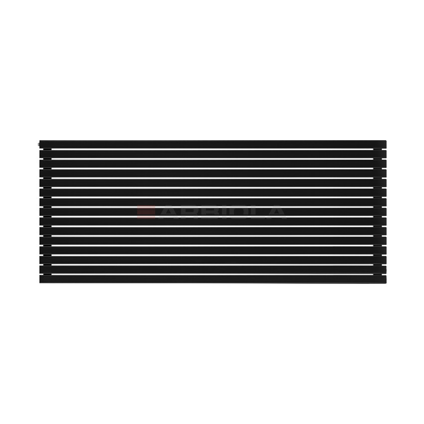Arbiola Gorizont Liner H 2500-36-15 секции черный горизонтальный радиатор c боковым подключением Arbiola Gorizont Liner H 2500-36-15 секции черный горизонтальный радиатор c боковым подключением