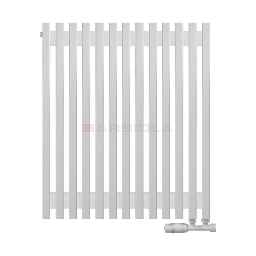 Arbiola Compact V 750-63-13 секции белый вертикальный радиатор c нижним подключением Arbiola Compact V 750-63-13 секции белый вертикальный радиатор c нижним подключением