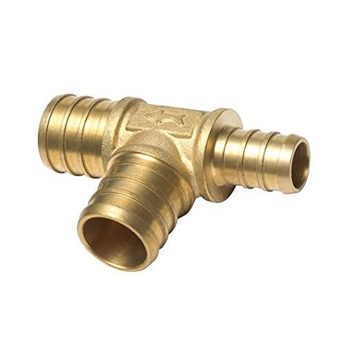 Тройник Rehau Rautitan PX с уменьшенным боковым проходом бронза 50-32-50 Тройник Rehau Rautitan PX с уменьшенным боковым проходом бронза 50-32-50