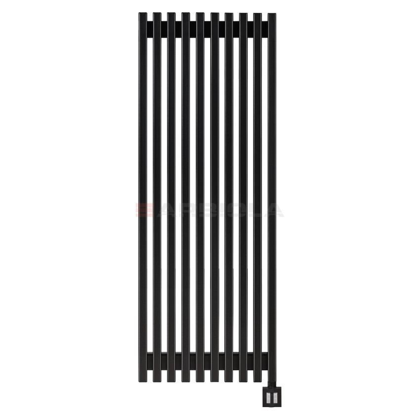 Arbiola Compact EV 1200-63-10 секции черный электрический полотенцесушитель Arbiola Compact EV 1200-63-10 секции черный электрический полотенцесушитель