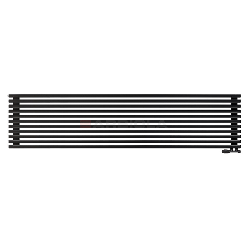 Arbiola Gorizont Compact V 2500-63-11 секции черный горизонтальный радиатор c нижним подключением